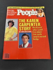 People Weekly Nov 21 1983 Karen Carpenter Story Mariel Hemingway Vintage Mag