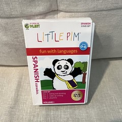 Little Pim Spanish Language Course 3 DVD Box Set A1 Beginner Ages 0-6